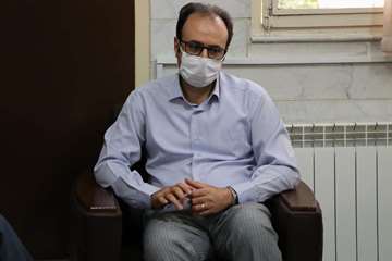 بازدید دکتر دانائی رئیس دانشگاه علوم پزشکی استان سمنان از بیمارستان 15 خرداد مهدیشهر99.05.15 